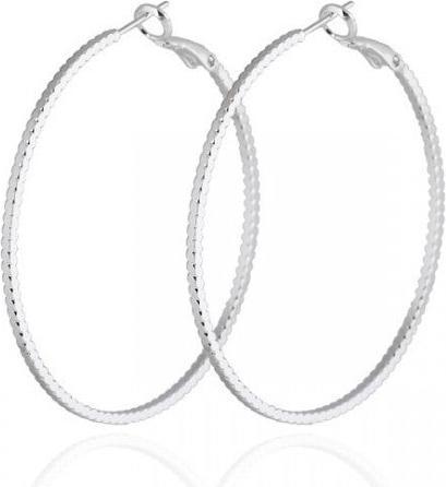 Immagine prodotto Hermex Orecchini LUXURY placcati in oro - Platino (Lega di rame)