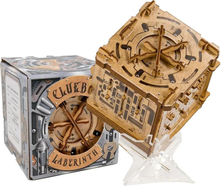 Actual product image iDventure Cluebox - The Labyrinth of Cambridge - Puzzle box (German, French, English, Japanese)