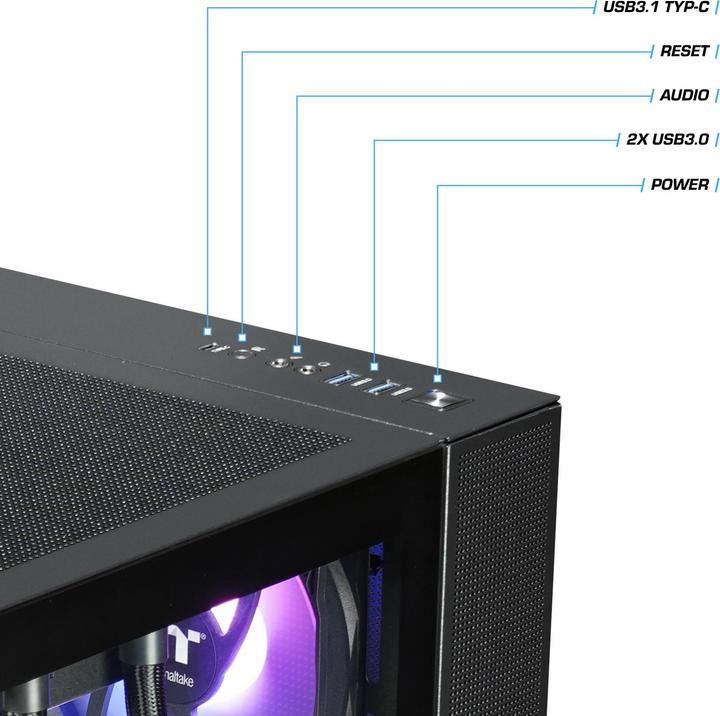 Produktbild Kiebel Hydra Ultra (Intel Core Ultra 7 265KF, 64 GB, GeForce RTX 5070)