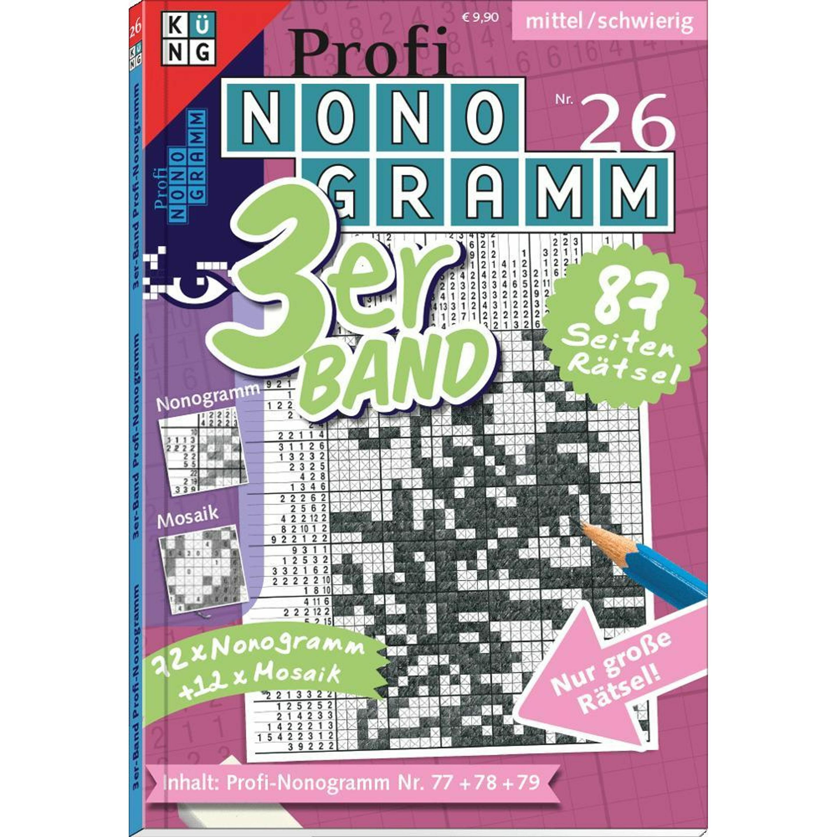 Educational Technology Profi-Nonogramm 3er-Band Nr. 26 (108 Teile)
