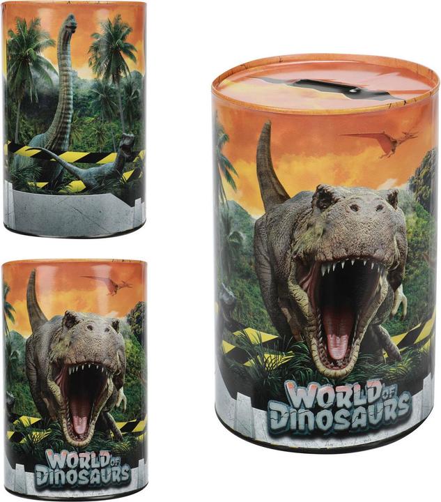 Toi-Toys World of Dinosaurs money box (15 x 10 cm)