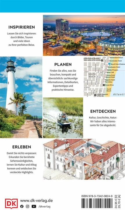 Produktbild DK Vis a Vis Florida (Deutsch, DK Verlag - Reise, DK Verlag Reise, 2024)