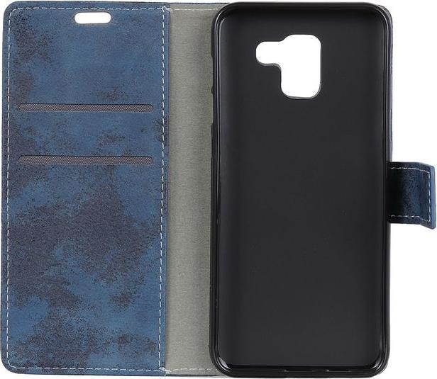 Actual product image MU Style Vintage Leather Bookcover Series (Samsung Galaxy J6+)
