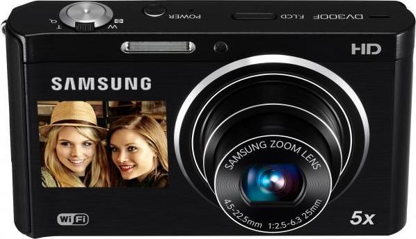 Image du produit Samsung DV300, 16MP, zoom 5x WW, WiFi, FullHD, noir