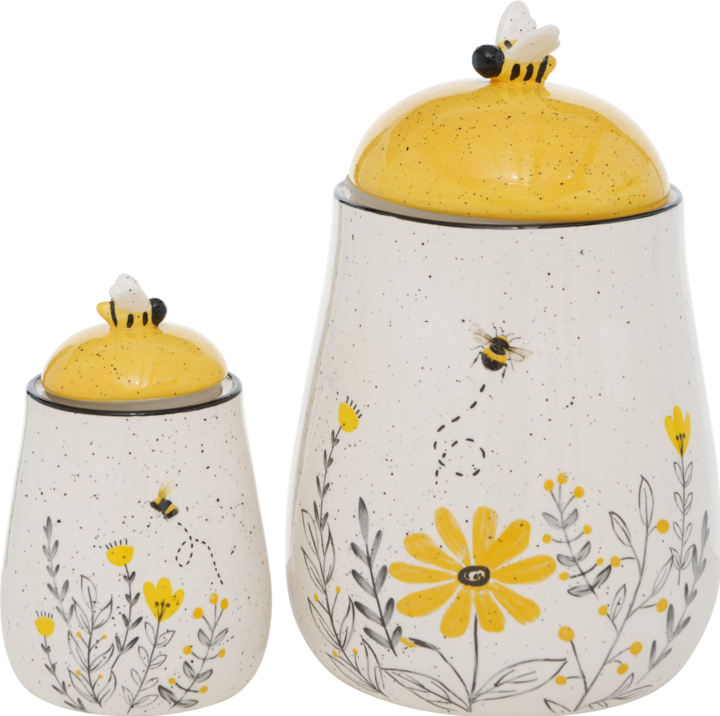 Actual product image Boltze Home Storage Jar Bieni 2 pieces, 1.4 l, Multicolor (1.40 l)