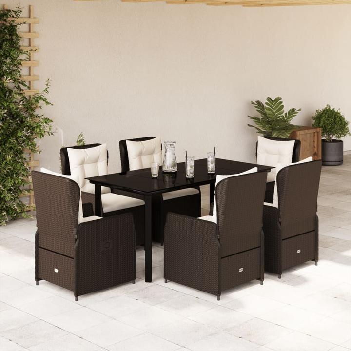 Produktbild vidaXL Garten Essgruppe (160 x 80 x 74 cm)