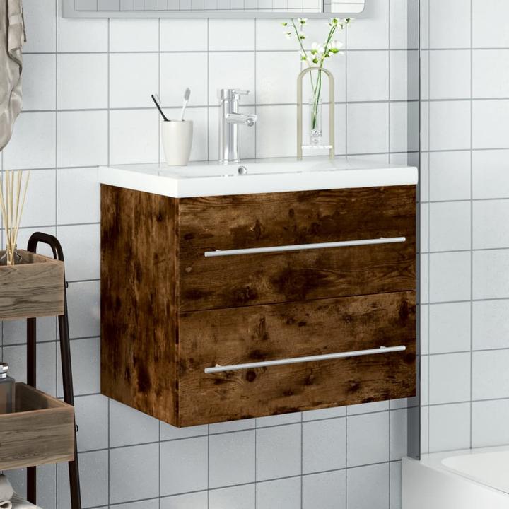Actual product image vidaXL Vanity unit with built-in basin