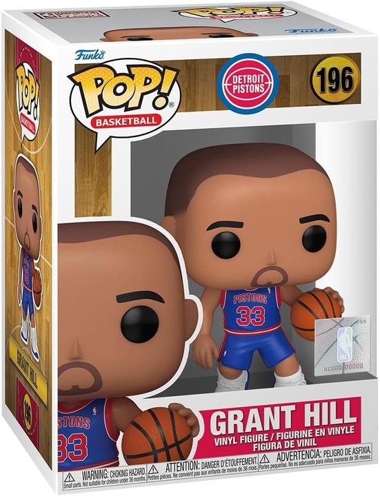 Image du produit Funko NBA Legends POP! Sports Vinyl Figur Detroit Pistons: Grant Hill (Rookie Season) 9 cm