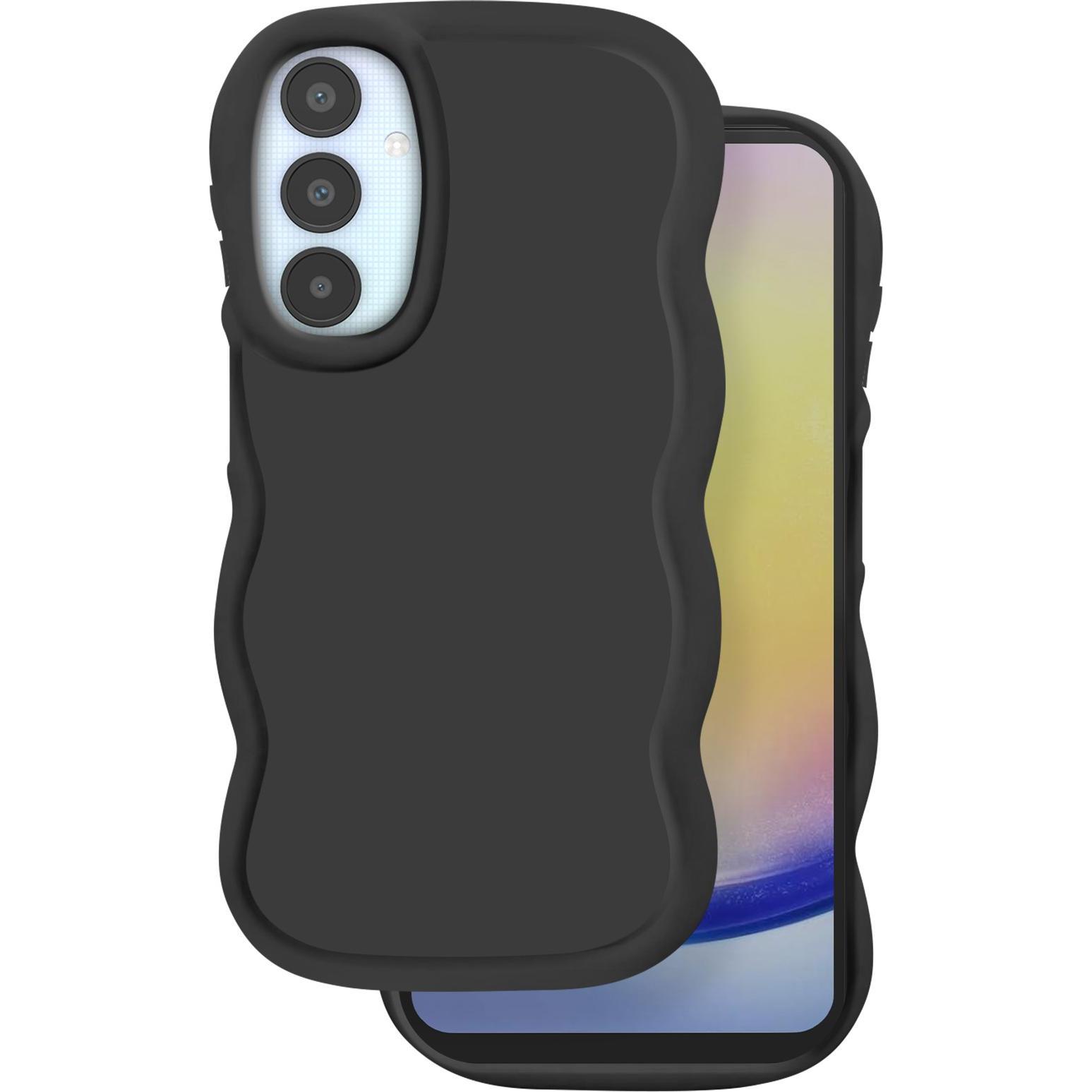 OEM Custodia Candy per Samsung Galaxy A25 5G (global) nero (Samsung Galaxy A25 5G), Cover smartphone, Nero