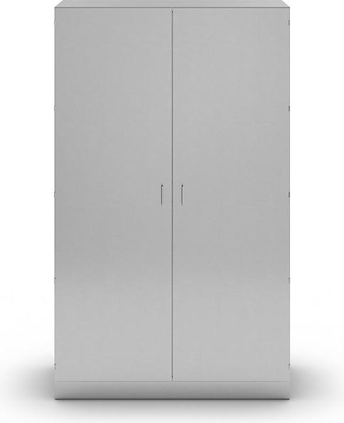 Produktbild kaiserkraft Reinraum-Hochschrank aus Edelstahl (120 x 58.5 x 200 cm)