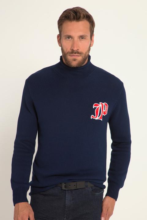 Immagine prodotto JP1880 Maglione dolcevita con collo basso e maglia grossa (L)