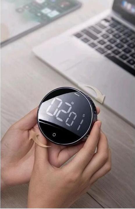 Productafbeelding Baseus heyo rotatie countdown timer Zwart