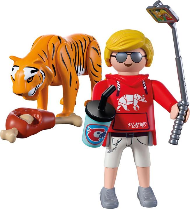 Image du produit Playmobil 72089 Zoo: Tiger und Besucher