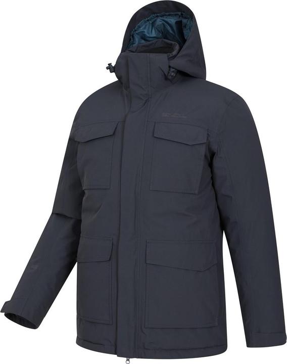 Actual product image Mountain Warehouse Mens Concord Extreme Down Long Length Jacket (4XL)