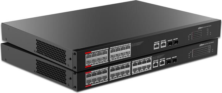 Produktbild Dahua DH-PFS3220-16GT-190 20-Port Unmanaged Gigabit Switch with 16-Port PoE (20 Ports)