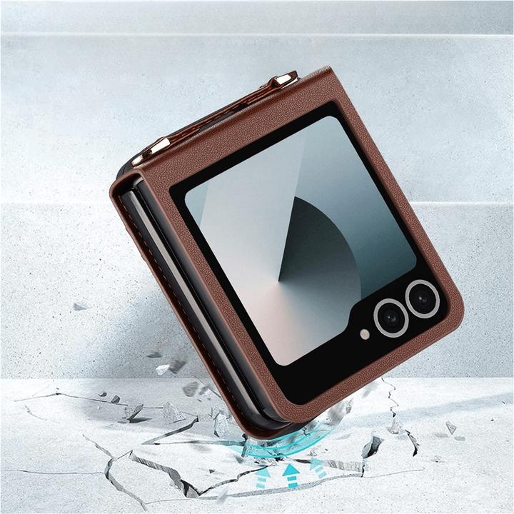 Immagine prodotto LC.Imeeke L1 Series Leder Etui Hülle (Samsung Galaxy Z Flip7)