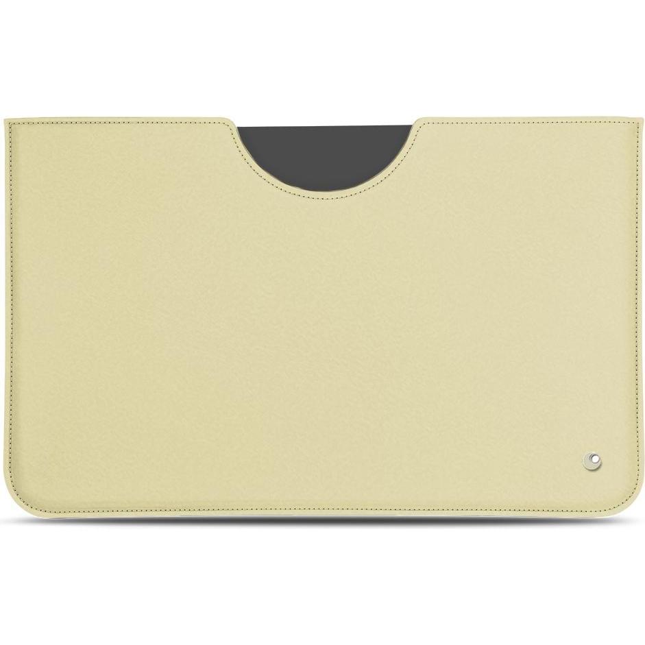 Noreve Lederschutzhülle (iPad 10.2 2019), Tablet Hülle, Beige