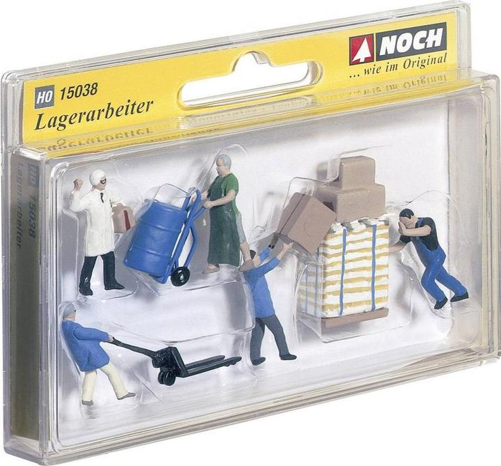 Produktbild Noch 15038 H0 Figuren Lagerarbeiter