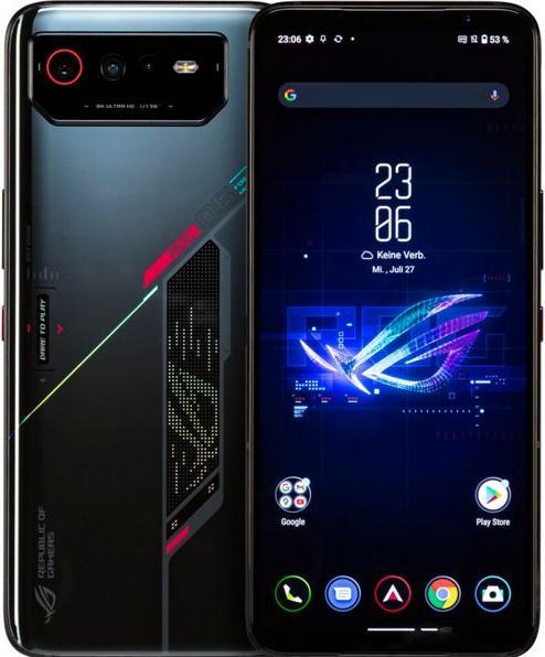 Immagine prodotto ASUS ROG Phone 6 (256 GB, Phantom Black, 6.78", Doppia SIM, 50 Mpx, 5G)