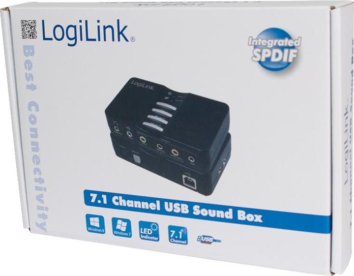 Produktbild LogiLink 7.1 USB Sound Box (USB)