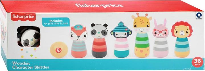 Actual product image Fisher-Price Fisher Price Wooden Skittles Set