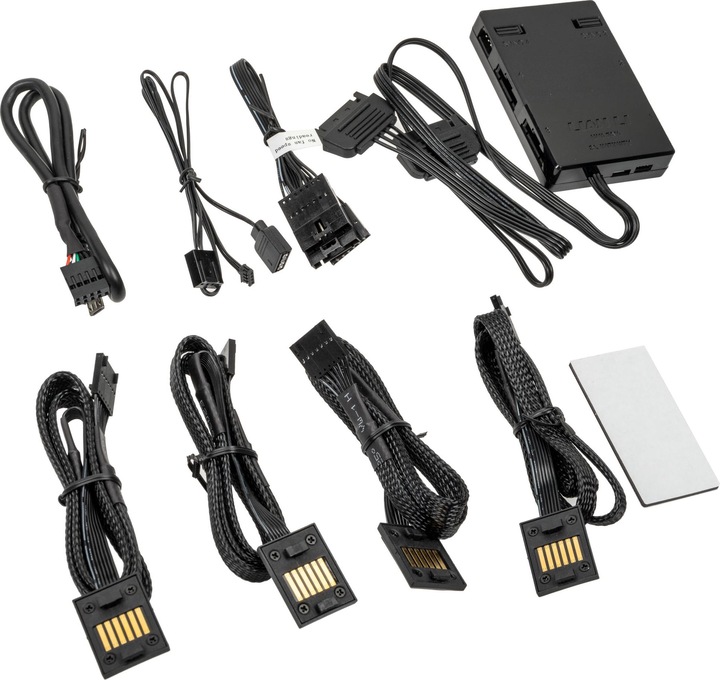 Actual product image Lian-Li UNI HUB SL-INF Controller, L-Connect 3 - black (16 Fan)