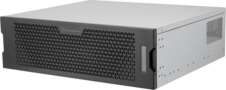 Silverstone RM31 MINI Rackmount Server-Gehäuse, Rack (schwarz, 3 Höheneinheiten)
