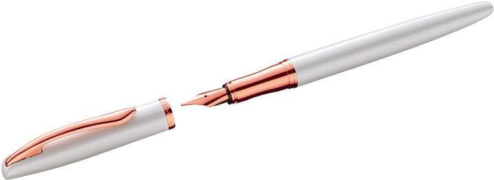 Image du produit Pelikan Stylo Plume Jazz Noble Elegance P36 Blanc Nacré Boîte pliante (Bleu, 1 x)