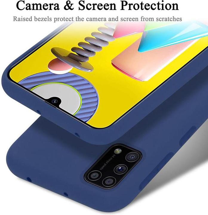 Immagine prodotto Cadorabo Copertura della cassa del silicone liquido TPU (Samsung Galaxy M31)