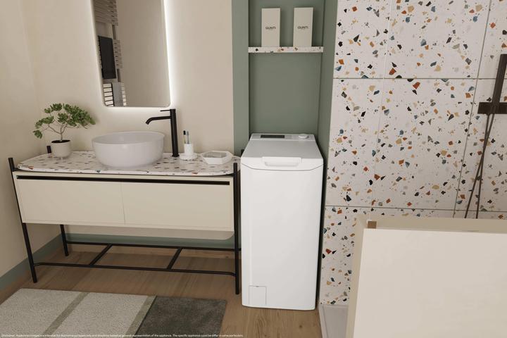 Actual product image Candy TCA483D2-S (8 kg, Downwards)