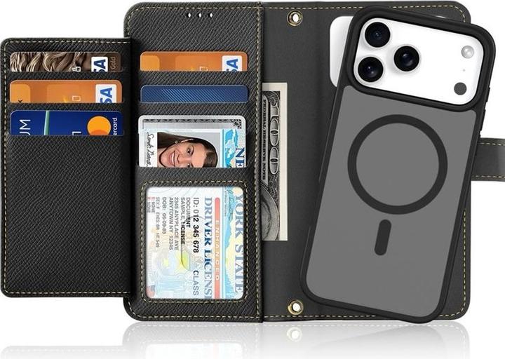 Produktbild Dux Ducis Lawa Series MagSafe Kunstleder Bookcover Hülle (Apple iPhone 17 Pro)