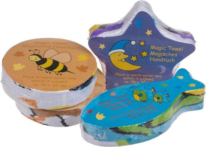 Actual product image Sombo Serviette magique coton animaux (30 x 30 cm)