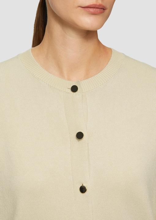 Immagine prodotto S.Oliver Strickjacke Strickjacke aus Viskosemix mit dekorativen Knöpfen (42)