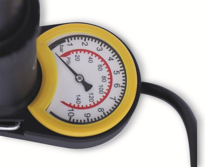 Actual product image Dunlop Mini foot pump