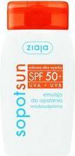 Image du produit Ziaja Sopot Soleil Émulsion bronzante imperméableSPF50 125 ml (Crème solaire, SPF 50, 125 ml)