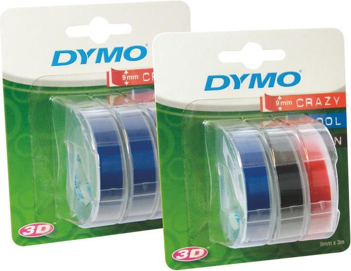 Produktbild Dymo Prägeband 3D (0.90 cm, Silber)