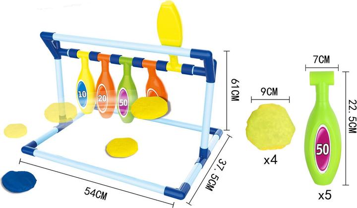 Actual product image Yoho Toy Throwing game with scoring target