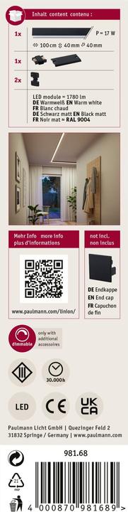 Produktbild Paulmann Linion (1780 lm)