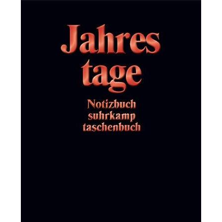 Suhrkamp, Heft + Block, Notizbuch taschenbuch (Blanko, Harter Einband)