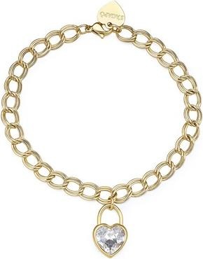 Produktbild Sagapo S'AgapÃµ - Distinctive gold-plated heart bracelet My love SYL28