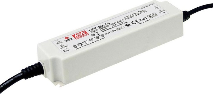 Immagine prodotto MeanWell LPF-60-24 Driver LED, LED Tra