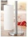 Actual product image Esmeyer Kitchen roll holder Sam Dimensions: 15 x 33 cm (Ø x H) Material: Stainless steel