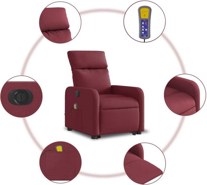 Produktbild vidaXL Massagesessel mit Aufstehhilfe