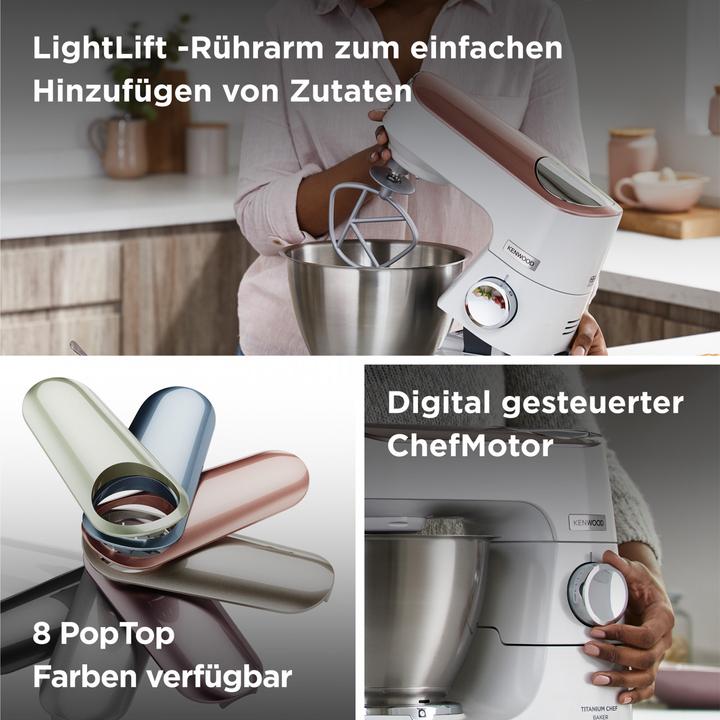 Image du produit Kenwood Chef Baker en titane (1200 W)