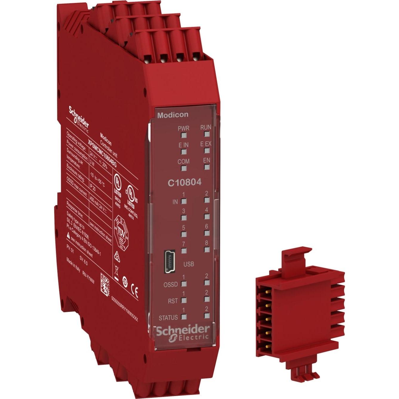 Schneider XPSMCMC10804BG, Relais
