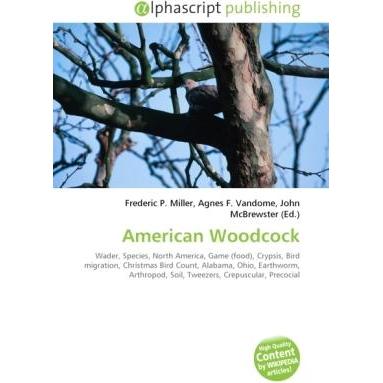 American Woodcock, Fachbücher von Agnes F. Vandome, John McBrewster, Frederic P. Miller