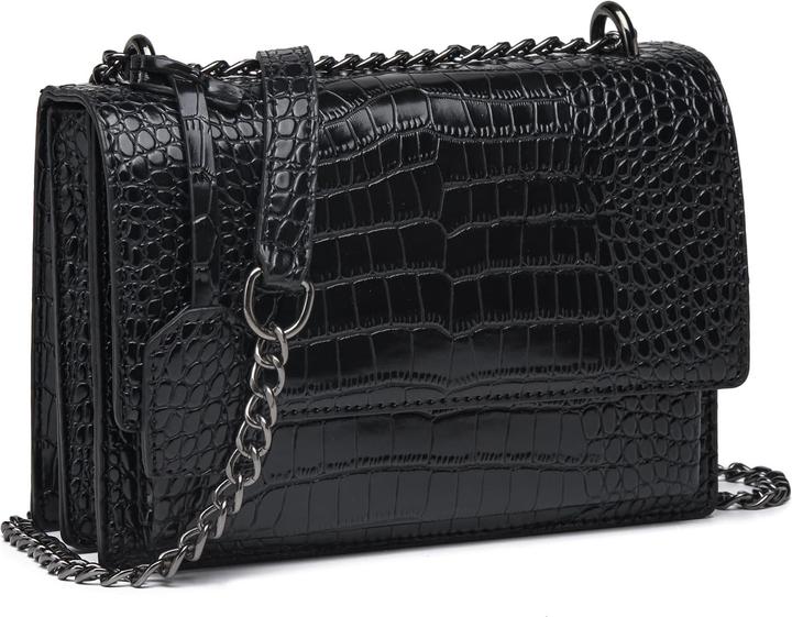 Only-Bags.Store Kleine Umhängetasche - Umhängetasche mit Kettenschulterriemen