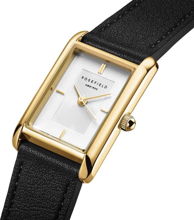 Produktbild Rosefield - Heirloom Modern White Dial Gold Black Leather HWBLG-H06 (Analoguhr, 23.50 mm)