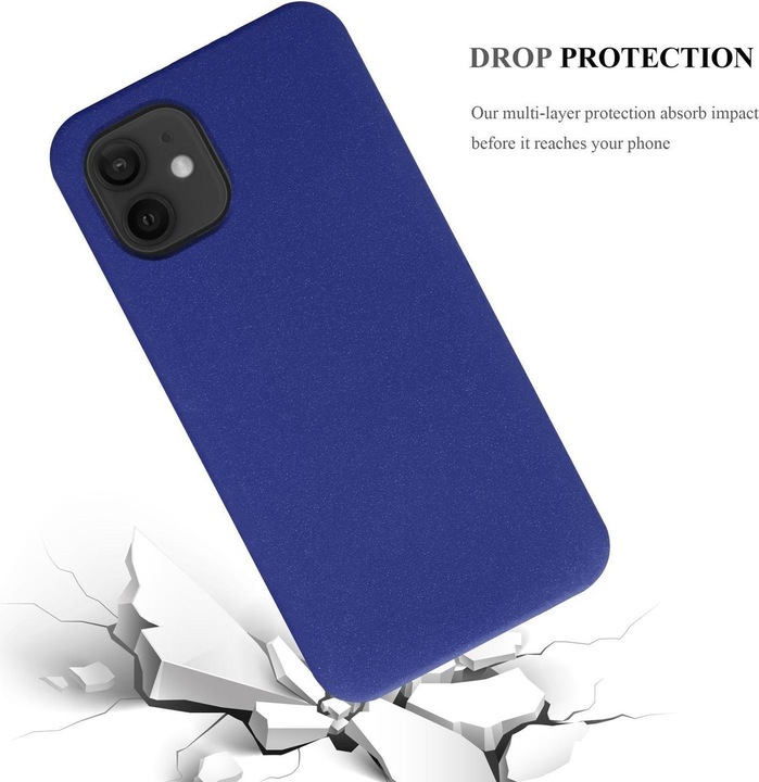 Immagine prodotto Cadorabo Copertura smerigliata in TPU (Realme 12 Pro+, Apple iPhone 12)
