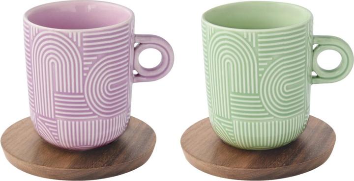 Actual product image Easy Life 2er Set Take a Loop Kaffeetasse (350 ml, 2x)